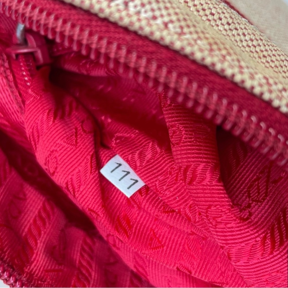 Authentic Y2K Prada Canapa BiColor Crossbody with dust bag and Auth. Card - Picture 8 of 16